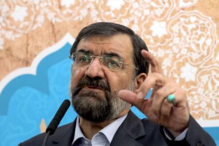 Secretário do Conselho de Discernimento do Irã e ex-comandante da Guarda Revolucionária iraniana, Mohsen Rezae