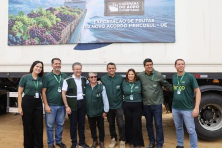 Brasil envia primeira carga de uvas com imposto zero para o mercado europeu