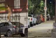 Jovem é preso após ser flagrado nu danificando carro em Montes Claros