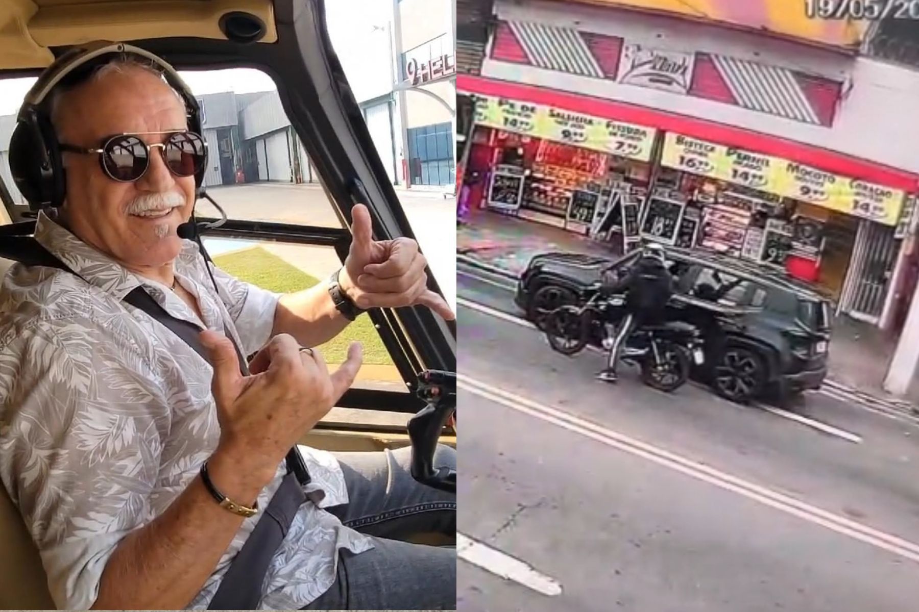 Piloto de helicóptero é morto em suposto assalto na Zona Oeste de São Paulo; vídeo