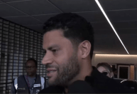 Hulk chega ao Rio e cita sonho para cumprir no Fluminense: 'Fome de menino'