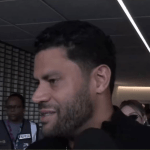 Hulk chega ao Rio e cita sonho para cumprir no Fluminense: 'Fome de menino'