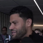 Hulk chega ao Rio e cita sonho para cumprir no Fluminense: 'Fome de menino'