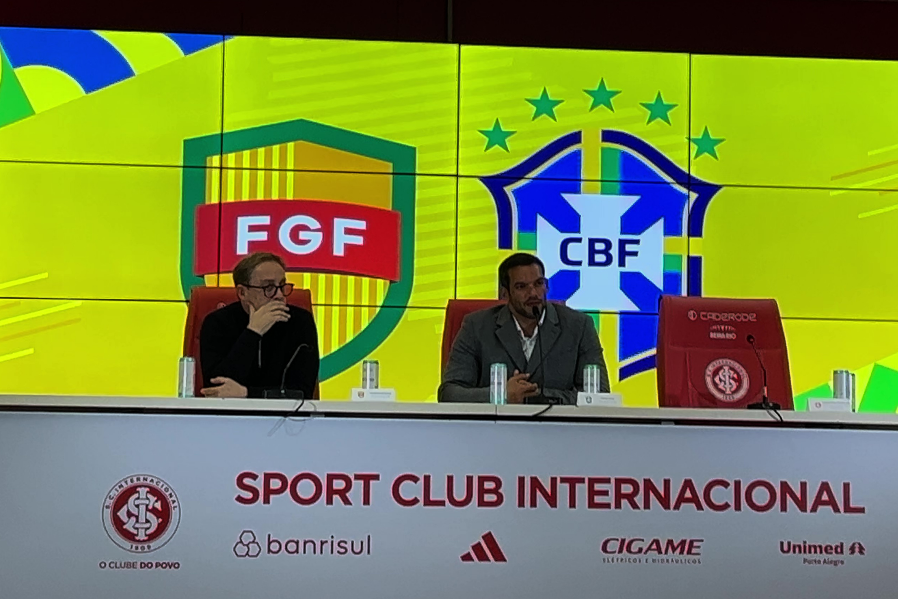 Presidente da CBF comenta 'espanholização' do Brasileirão com Palmeiras e Flamengo