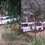 Vídeo mostra estudantes do IFNMG saindo de ônibus depois de acidente na BR-367