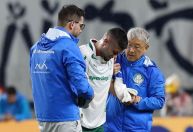 Palmeiras divulga atualização sobre Andreas Pereira após joelhada nas costas