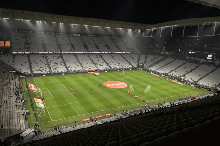 Neo Quimica Arena, palco do jogo entre Corinthians e Barra pela Copa do Brasil