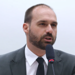 Eduardo Bolsonaro critica encontro de Lula com Trump: 'E a soberania nacional?'