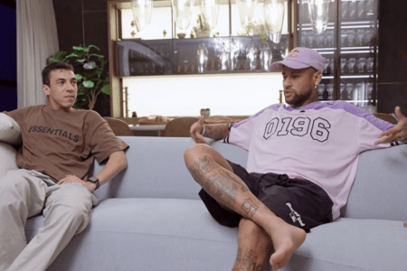 Neymar relembrou festa com Justin Bieber e "parças" em Los Angeles