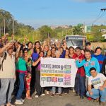 Passageiros protestam contra superlotação e demora de ônibus na Grande BH