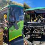 Ônibus bate na traseira de caminhão na BR-040 e deixa cerca de 10 feridos em Sete Lagoas