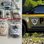 PM prende traficante e apreende drogas em muro de cemitério no interior de MG