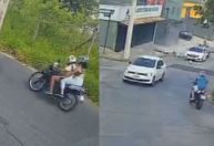 Vídeo: motociclista morre depois de bater em portão de igreja em Contagem