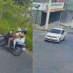 Vídeo: motociclista morre depois de bater em portão de igreja em Contagem