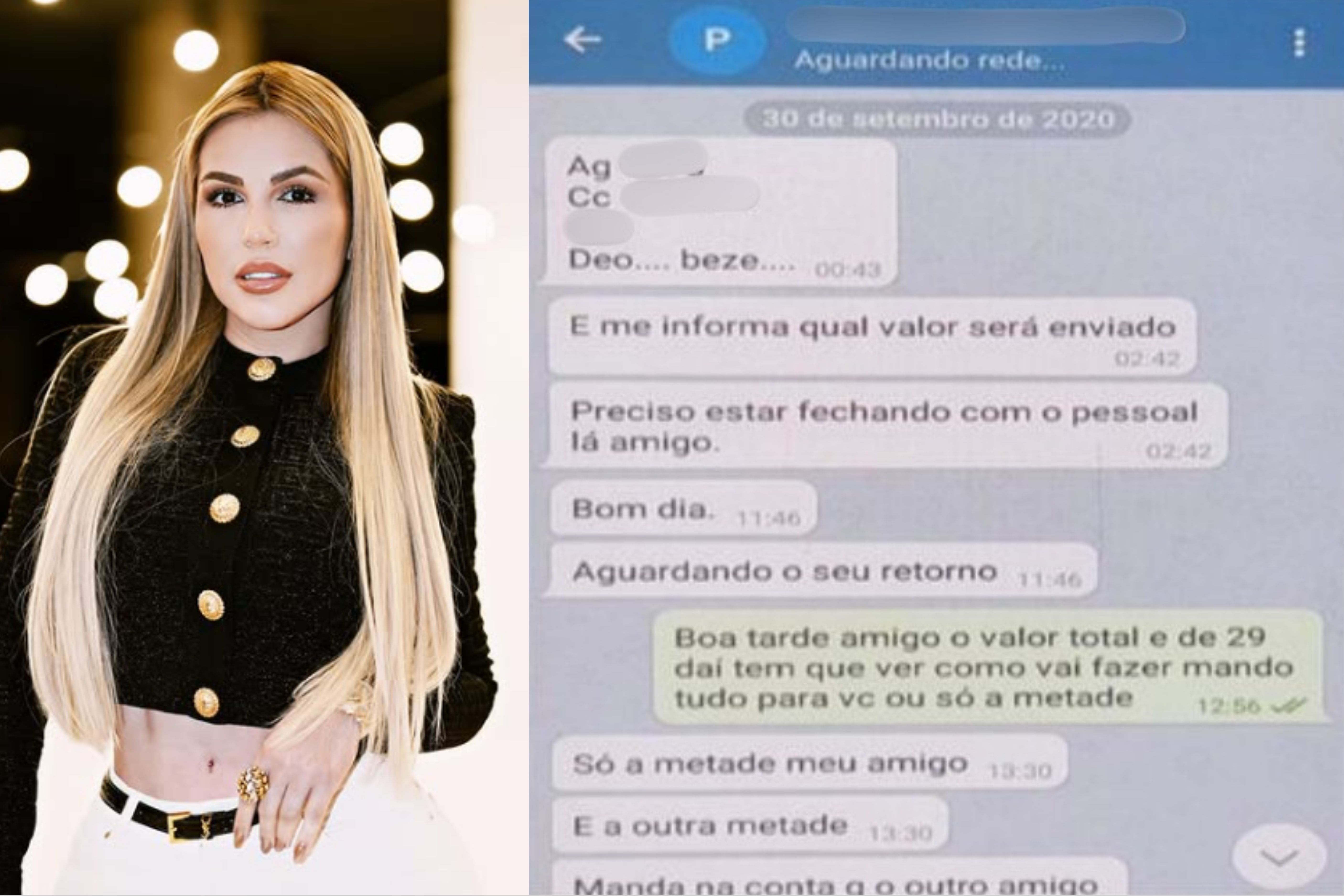 Mensagens em celular apreendido apontam suposta participação de Deolane em esquema criminoso