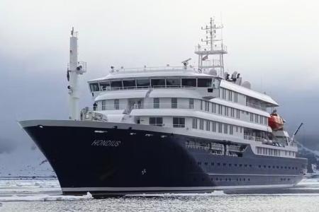 Navio de cruzeiro MV Hondius