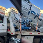 Vídeo: destroços de avião que caiu em prédio em BH são levados para Lagoa Santa