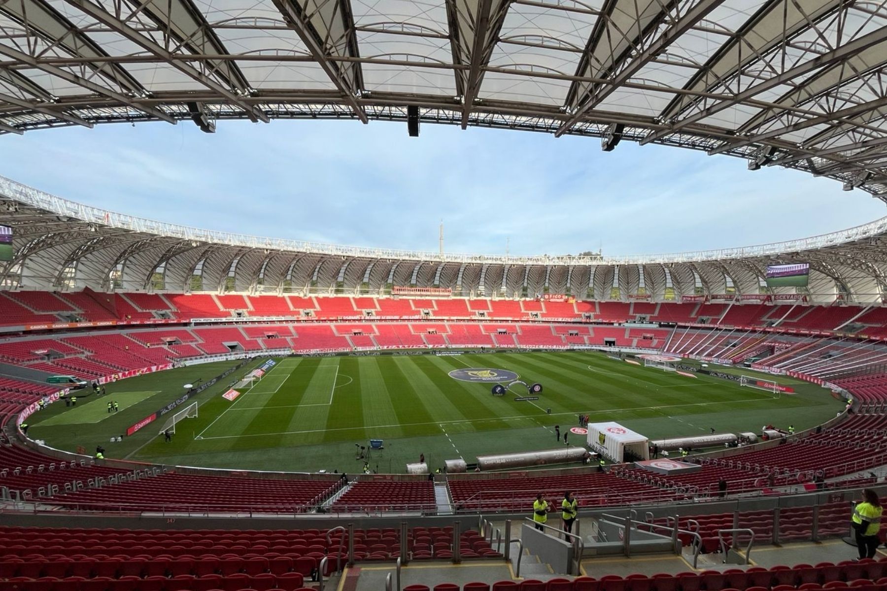 Adversários na Série A, Inter e Coritiba fazem amistoso no Beira-Rio