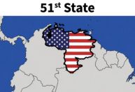 Trump posta mapa da Venezuela como 51º estado americano