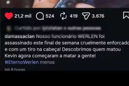 Publicação foi apagada • Redes Sociais