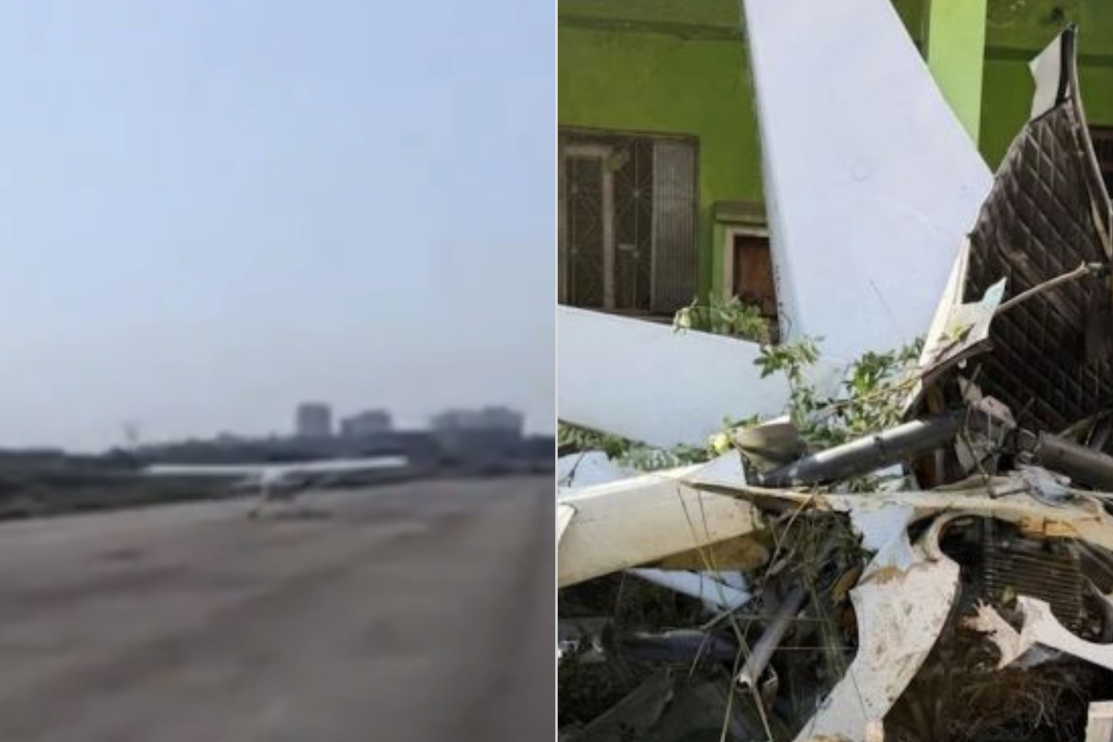 Vídeo mostra momento em que avião decola antes de cair na Baixada Fluminense