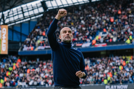 Pep Guardiola, técnico do Manchester City