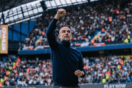 Pep Guardiola, técnico do Manchester City