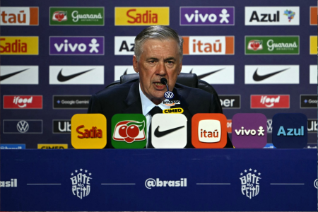 Carlo Ancelotti, técnico da Seleção Brasileira, explica convocação de Neymar para a Copa do Mundo