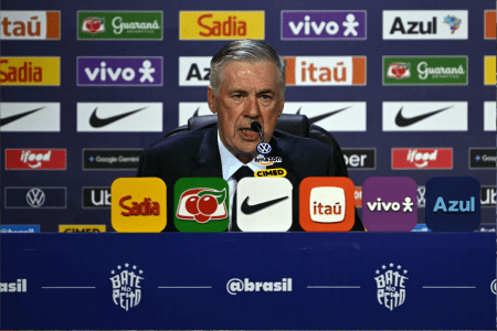Carlo Ancelotti, técnico da Seleção Brasileira, explica convocação de Neymar para a Copa do Mundo