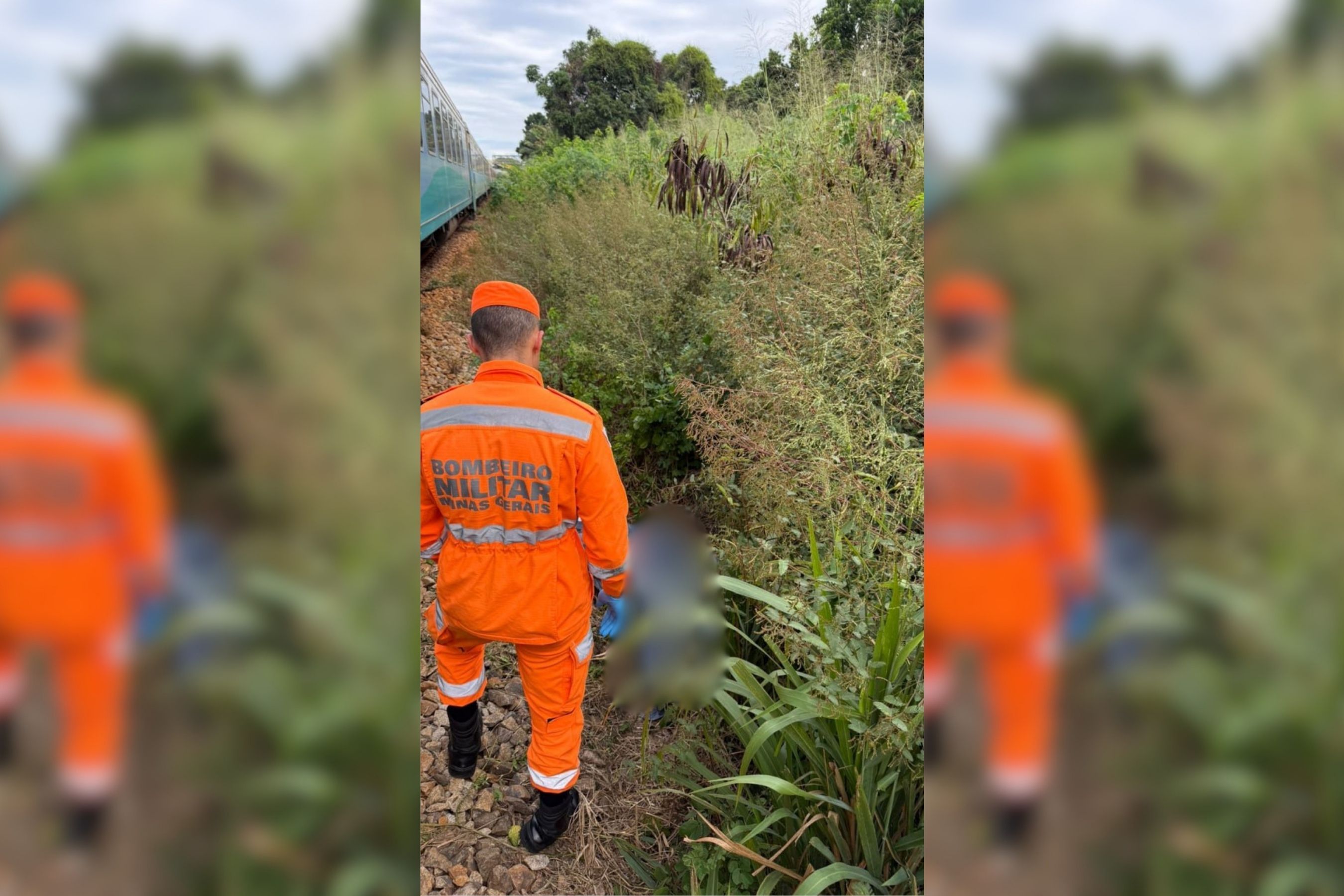 Homem morre após ser atropelado por trem no interior de MG