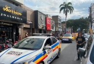 PM realiza caminhada em alusão à campanha Maio Laranja em Ipatinga
