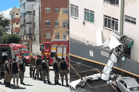 Confira o trabalho dos bombeiros no resgate das vítimas