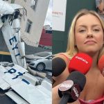 Moradora de prédio atingido por avião em BH relata susto e teme por estrutura do edifício