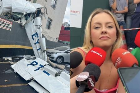 Moradora de prédio atingido por avião em BH relata susto e teme por estrutura do edifício