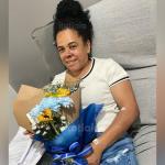 Mulher que foi jogada do penhasco pelo ex tem alta e passa primeira noite em casa