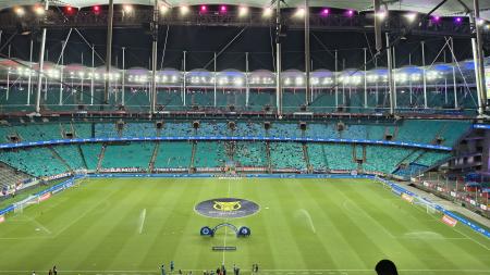 Arena Fonte Nova, em Salvador, palco do jogo entre Bahia e Cruzeiro