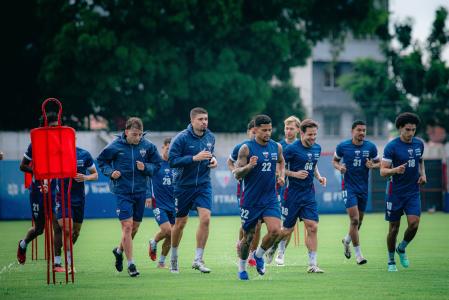 Treino do Fortaleza no Centro de Excelência Alcides Santos