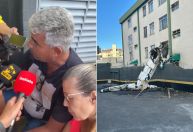 Irmão relata desespero de moradora após aeronave atingir prédio: ‘Viu o avião na frente dela'