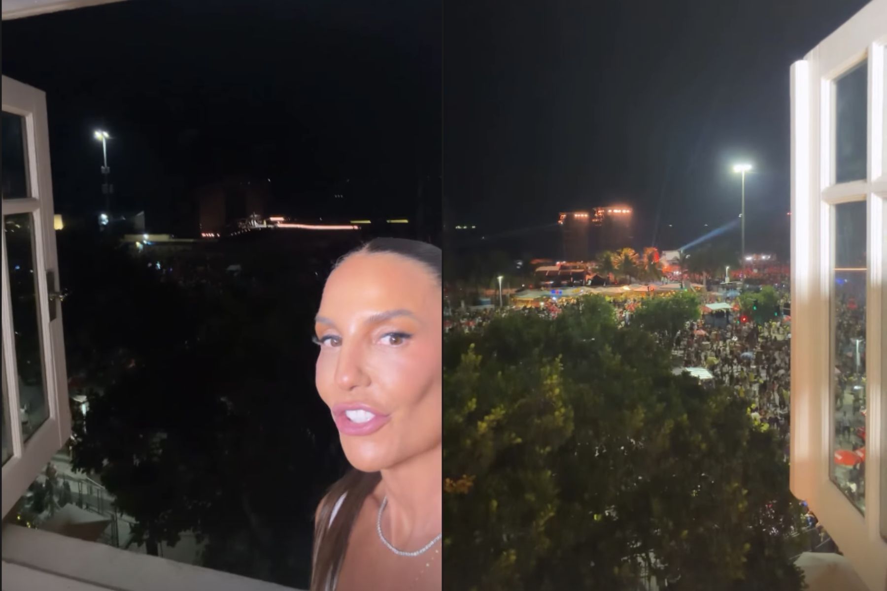 Ivete Sangalo mostra multidão reunida à espera de show de Shakira em Copacabana