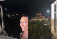 Ivete Sangalo mostra multidão reunida à espera de show de Shakira em Copacabana