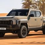 Kia Tasman: rival da Toyota Hilux chega em julho com visual polêmico