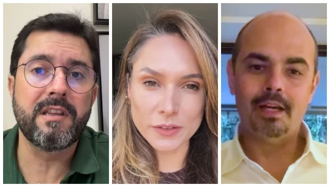 Lud Falcão e Luís Falcão usam as redes para cobrar Simões por obra atrasada em Patos