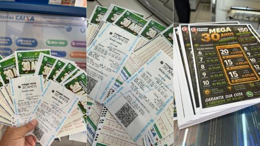 Prêmio da Mega-Sena de 30 não acumula
