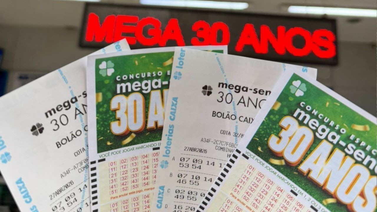 Mega-Sena 30 anos de R$ 300 milhões: veja os números sugeridos pelo ChatGPT