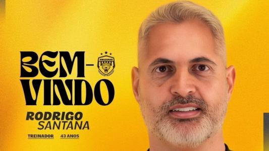 Rodrigo Santana, ex-Atlético, foi anunciado como novo técnico do Amazonas