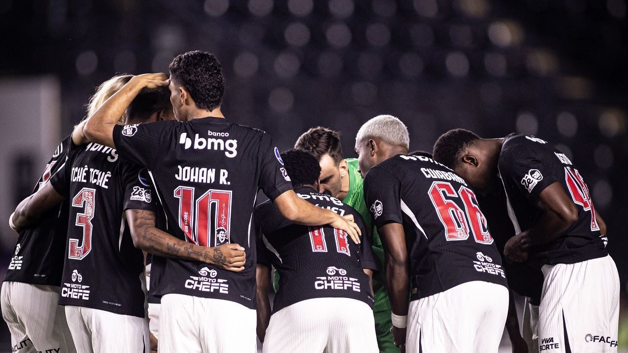 Quem o Vasco enfrentará nos playoffs da Copa Sul-Americana