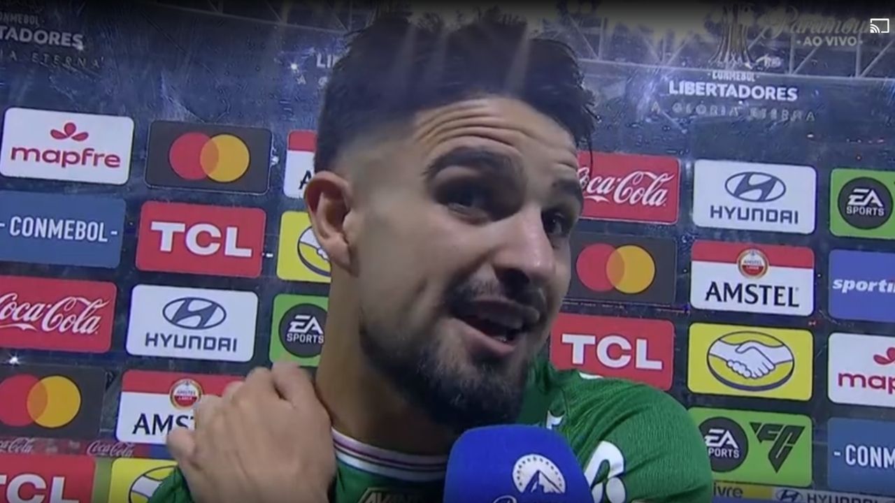 Flaco López, do Palmeiras, descobre convocação para Copa ao vivo: 'Muita coisa'