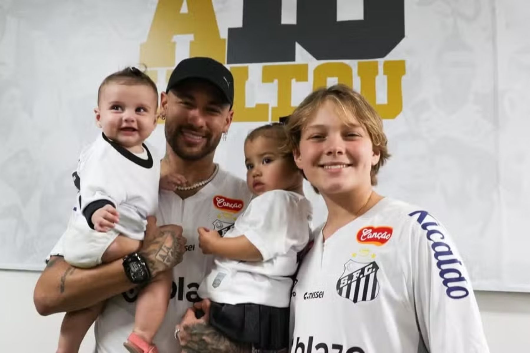 Filhos de Neymar reagem a convocação do pai para a Copa do Mundo 2026