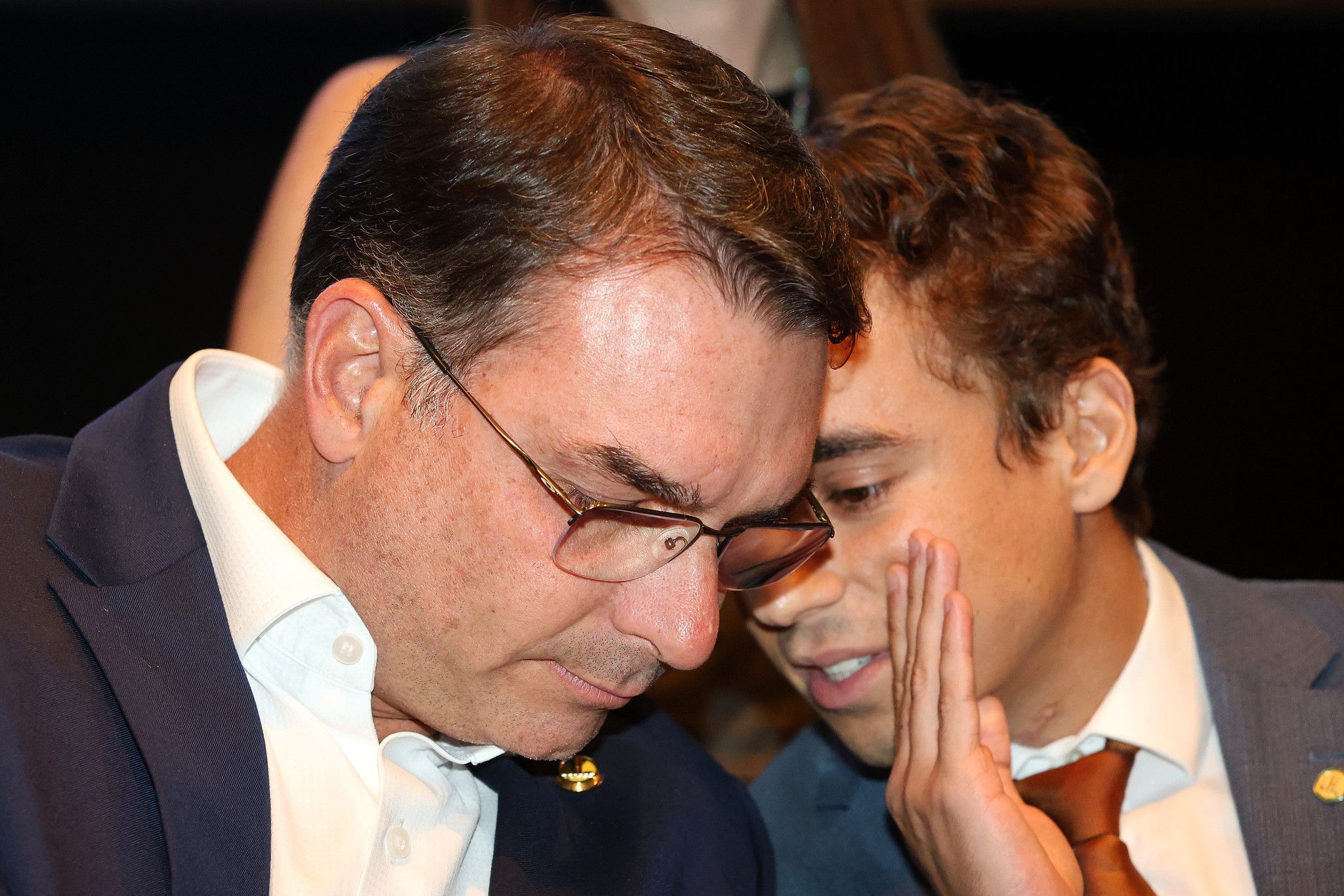 A reação de Nikolas ao áudio enviado por Flávio Bolsonaro a Vorcaro