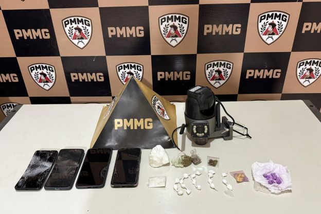 Cinco pessoas são presas em operação contra o tráfico de drogas em Taiobeiras, Norte de Minas